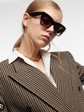 Celine Black-to-Tortoise Gradient Cat-Eye Sunglasses